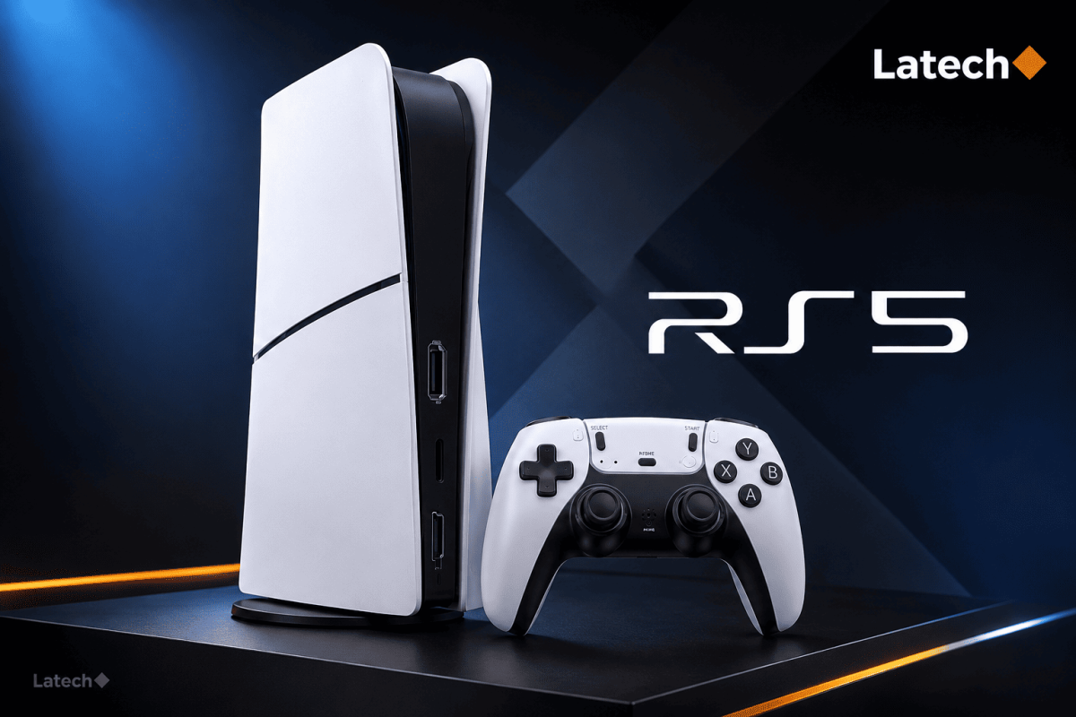 Console de Jeux RS5 Sans Fil 2.4G – Console Gaming Rétro avec Manette Inclus