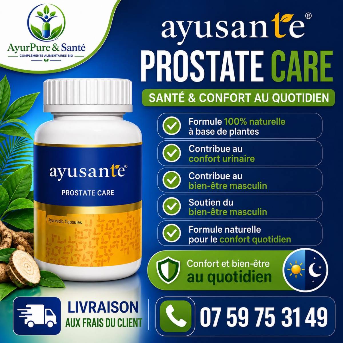 AYUSANTE PROSTATE CARE 